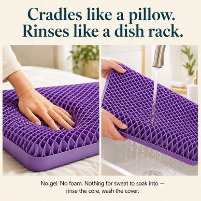 The Heat-Escape Pillow for Women in Menopause DryNight